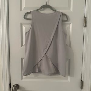 Banana republic mixed media sleeveless top